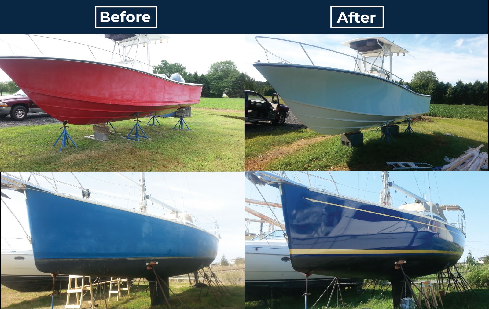 Boat Painting in Maryland
